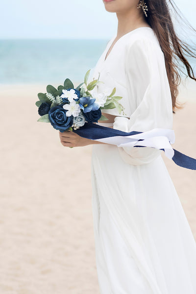 Bridesmaid Posy in Noble Navy Blue