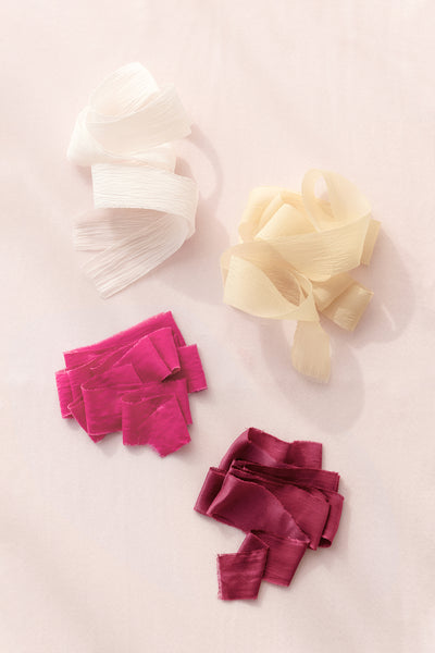 Ribbons in Valentine Magenta | Clearance