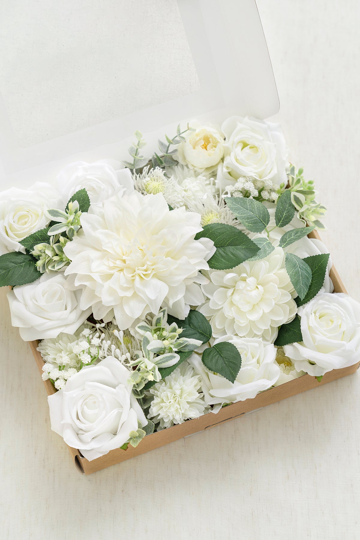 DIY Designer Flower Boxes in White & Sage