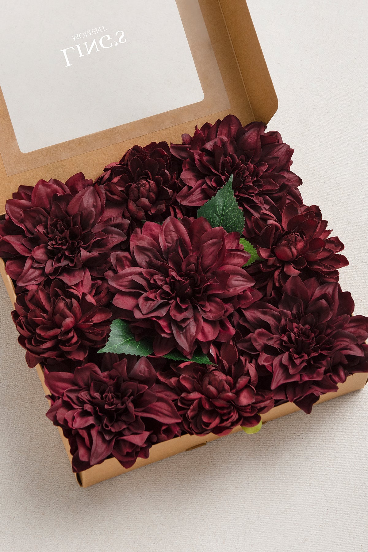 DIY Supporting Flower Boxes in Burgundy & Dusty Rose