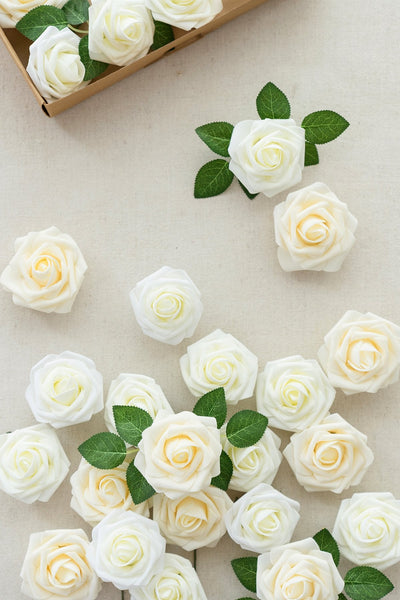 3" Foam Rose with Stem