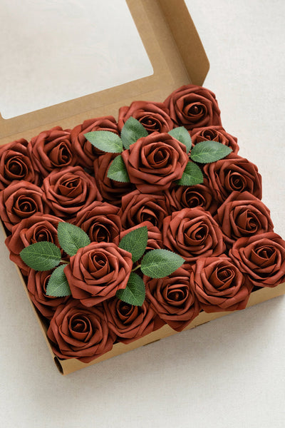 3" Foam Rose with Stem