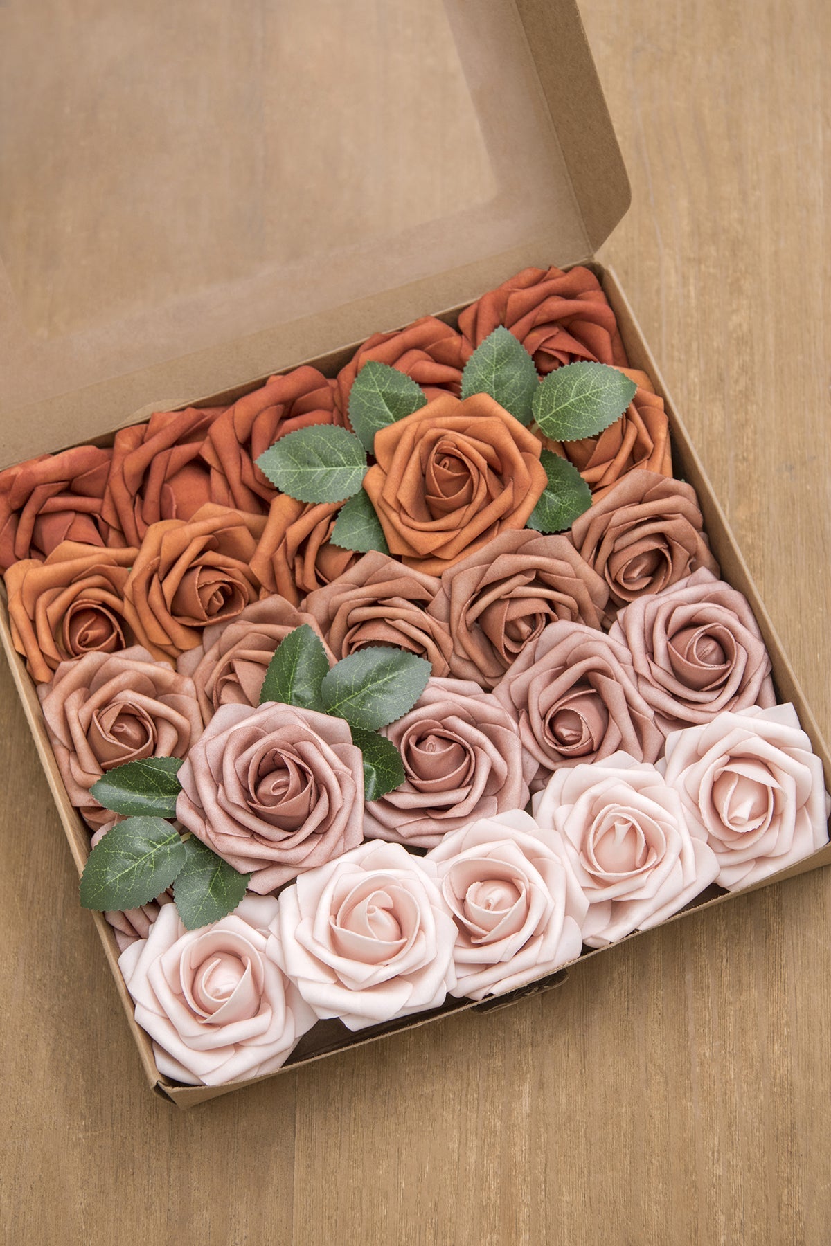 3" Foam Rose with Stem - 66 Colors