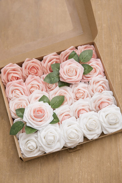 3" Foam Rose with Stem