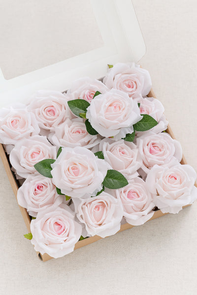 3.5" Silk Vendela Rose with Stem