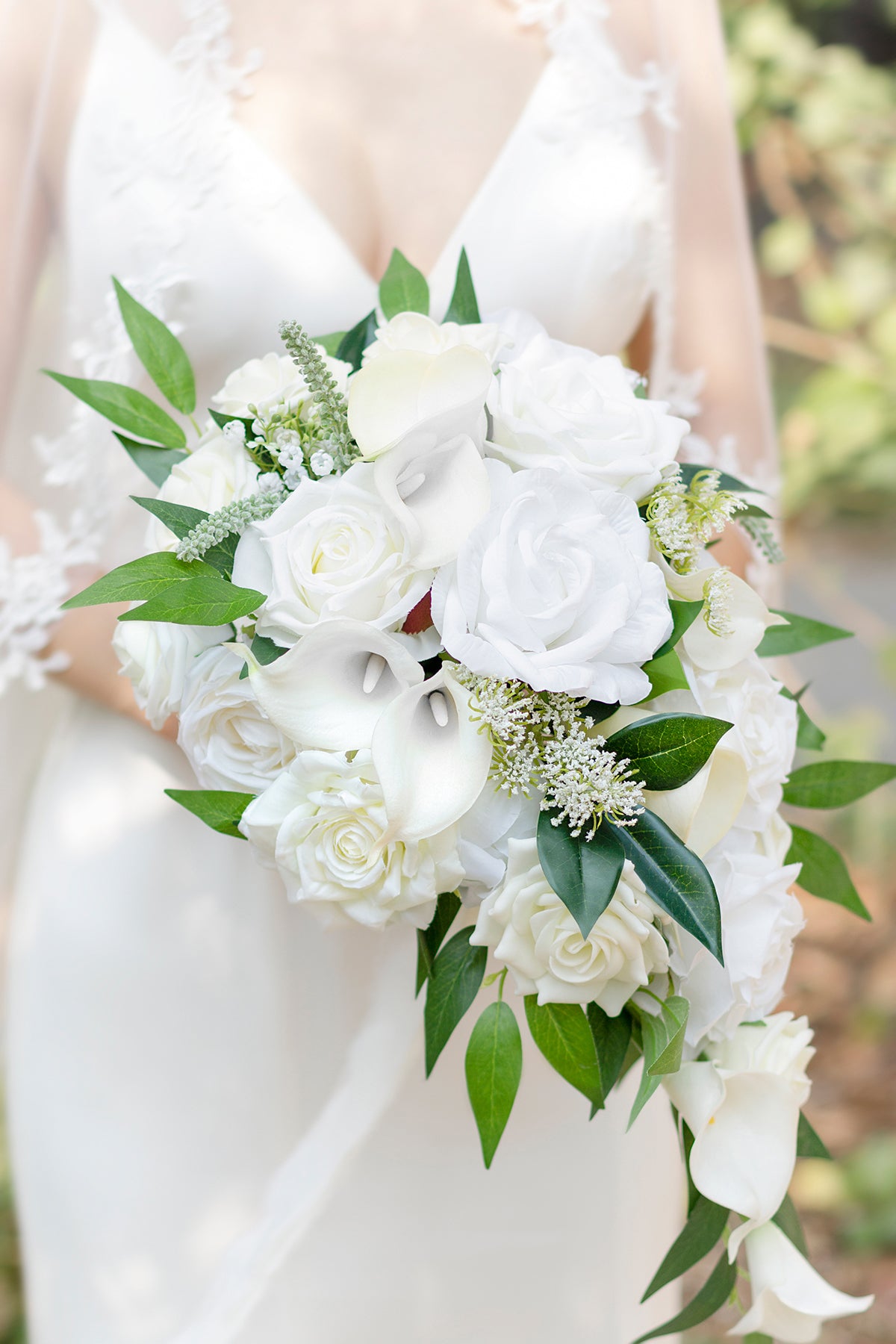 DIY Designer Flower Boxes in White & Sage