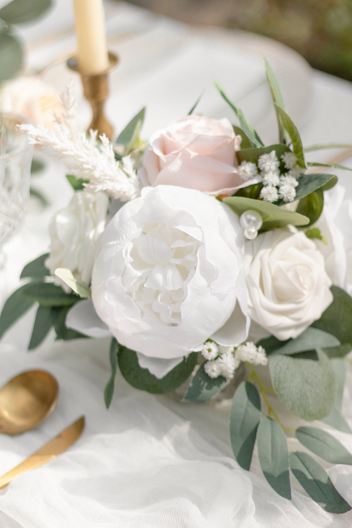 Natural White & Ivory Designer Flower Boxes