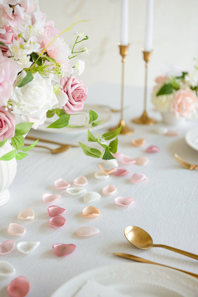Silk Rose Petals - Rose Gold Fantasy