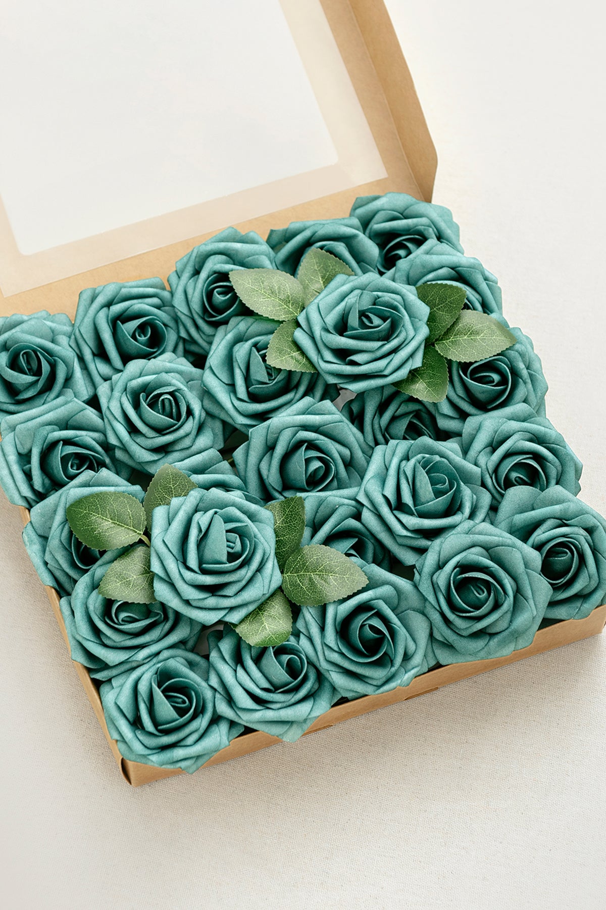 DIY Supporting Flower Boxes in Dark Teal & Marsala