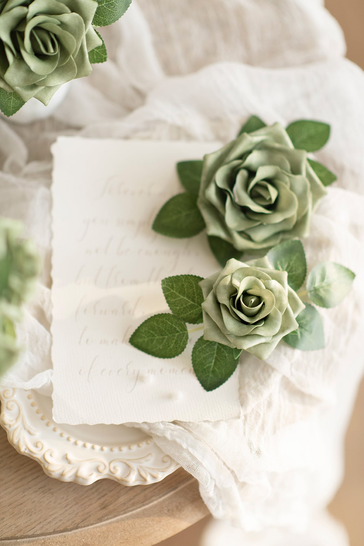 2.5” & 3.5" Mixed Foam Avalanche Rose with Stem