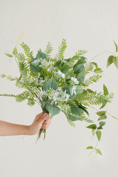 DIY Supporting Flower Boxes in Blush & Cream