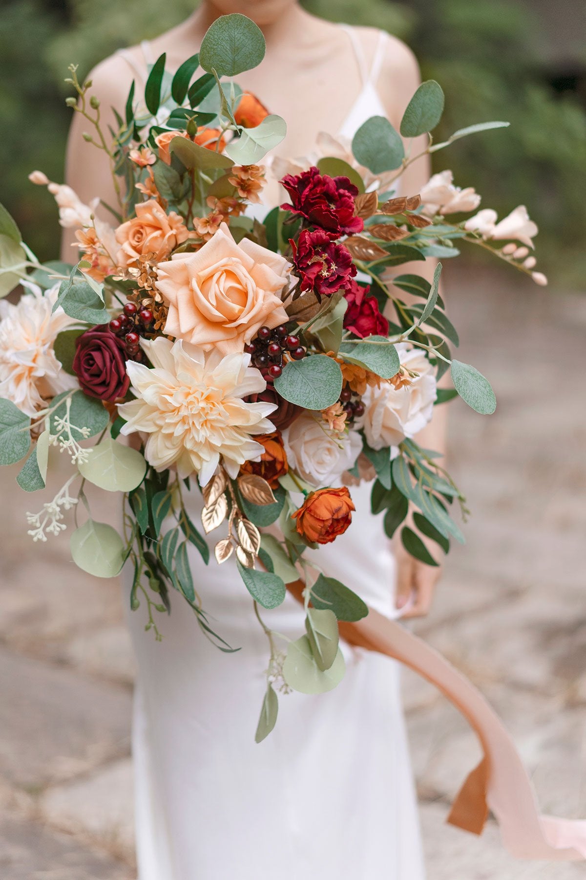 Orange & Terracotta Designer Flower Boxes