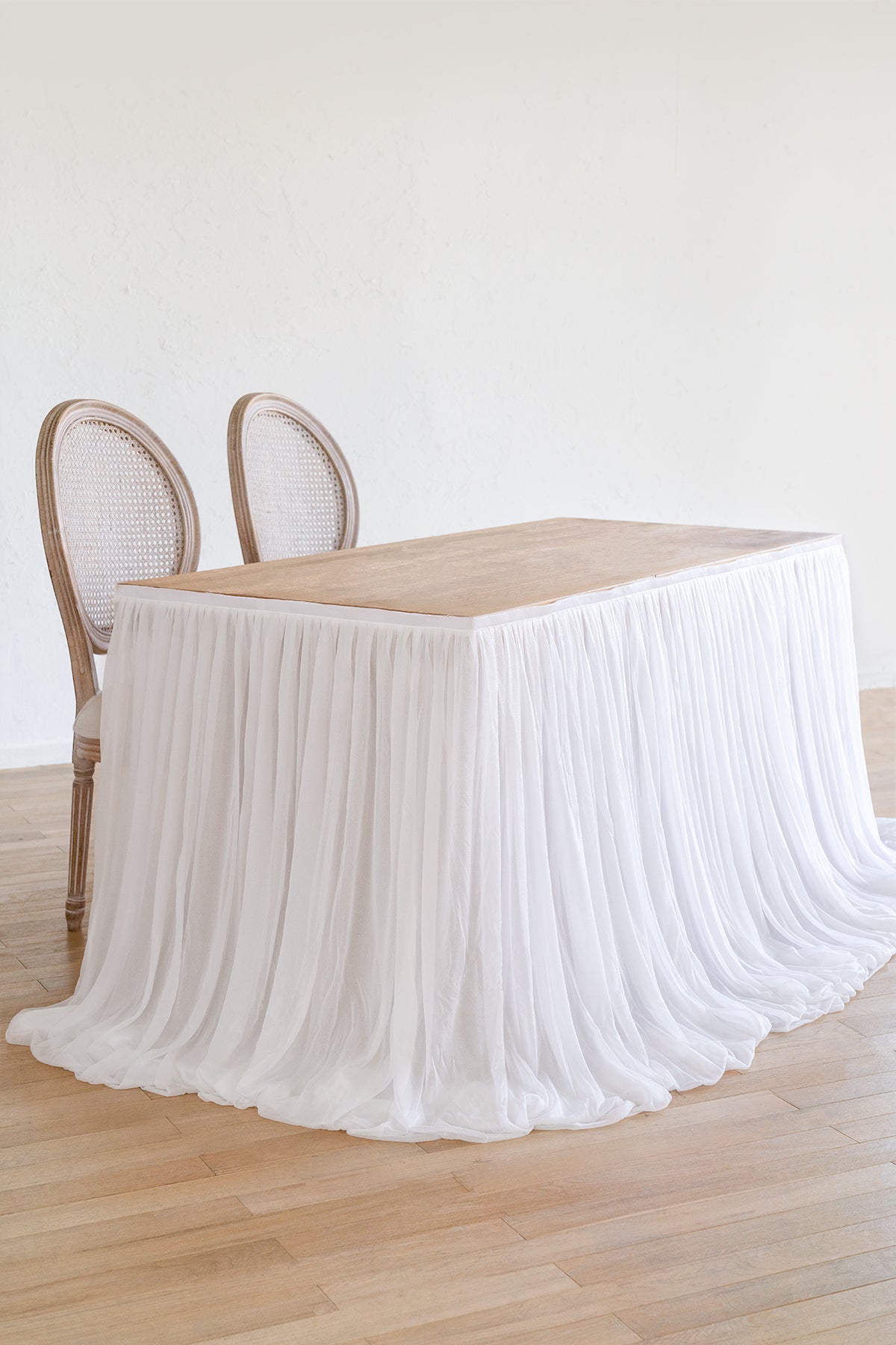 Extra Long Pooling Table Skirt - 5 Styles