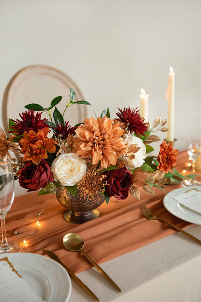 DIY Designer Flower Boxes in Sunset Terracotta