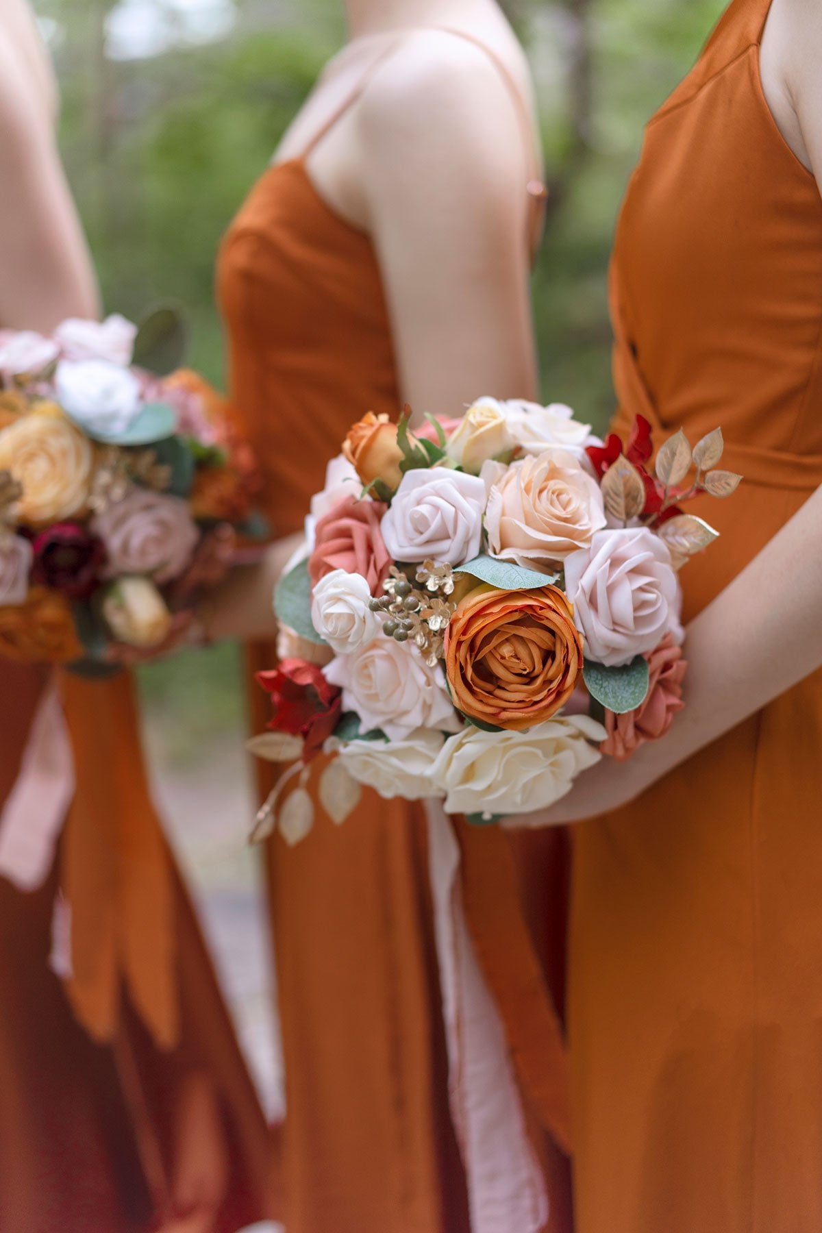 Orange & Terracotta Designer Flower Boxes