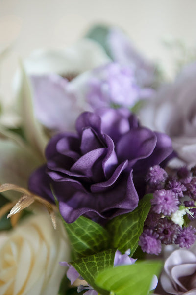 2.7" Foam Gardenia with Stem