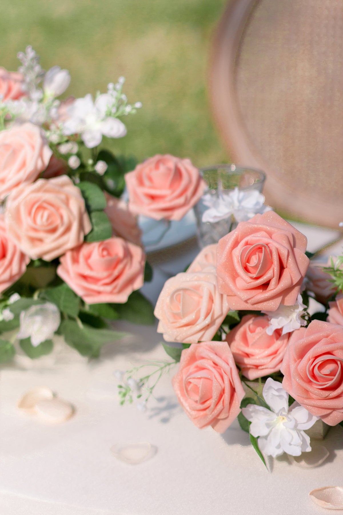 DIY Flower Boxes in Bridgerton Pastel