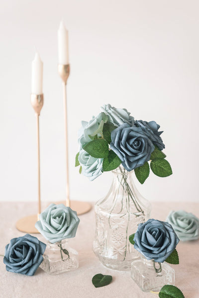 3" Foam Rose with Stem