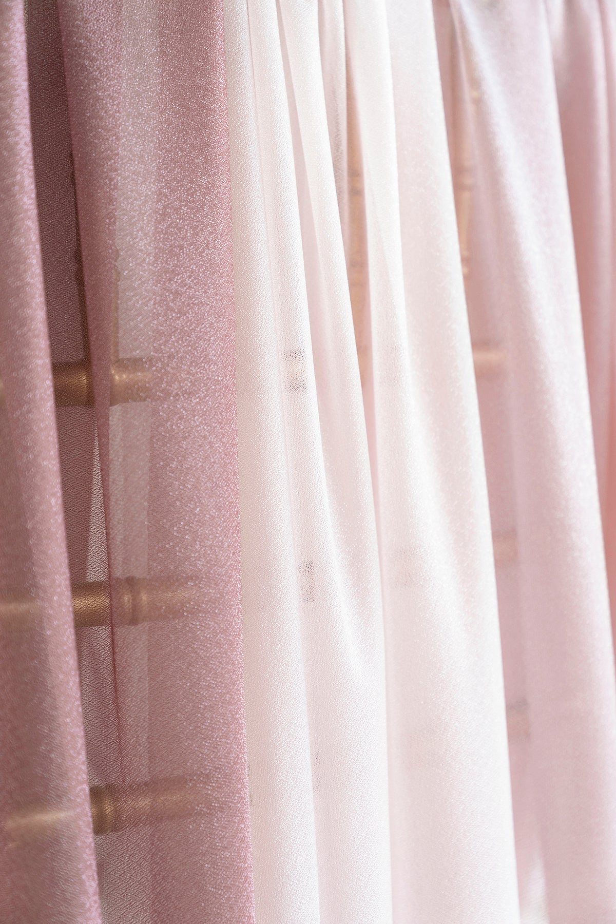 Wedding Backdrop Curtains in Dusty Rose