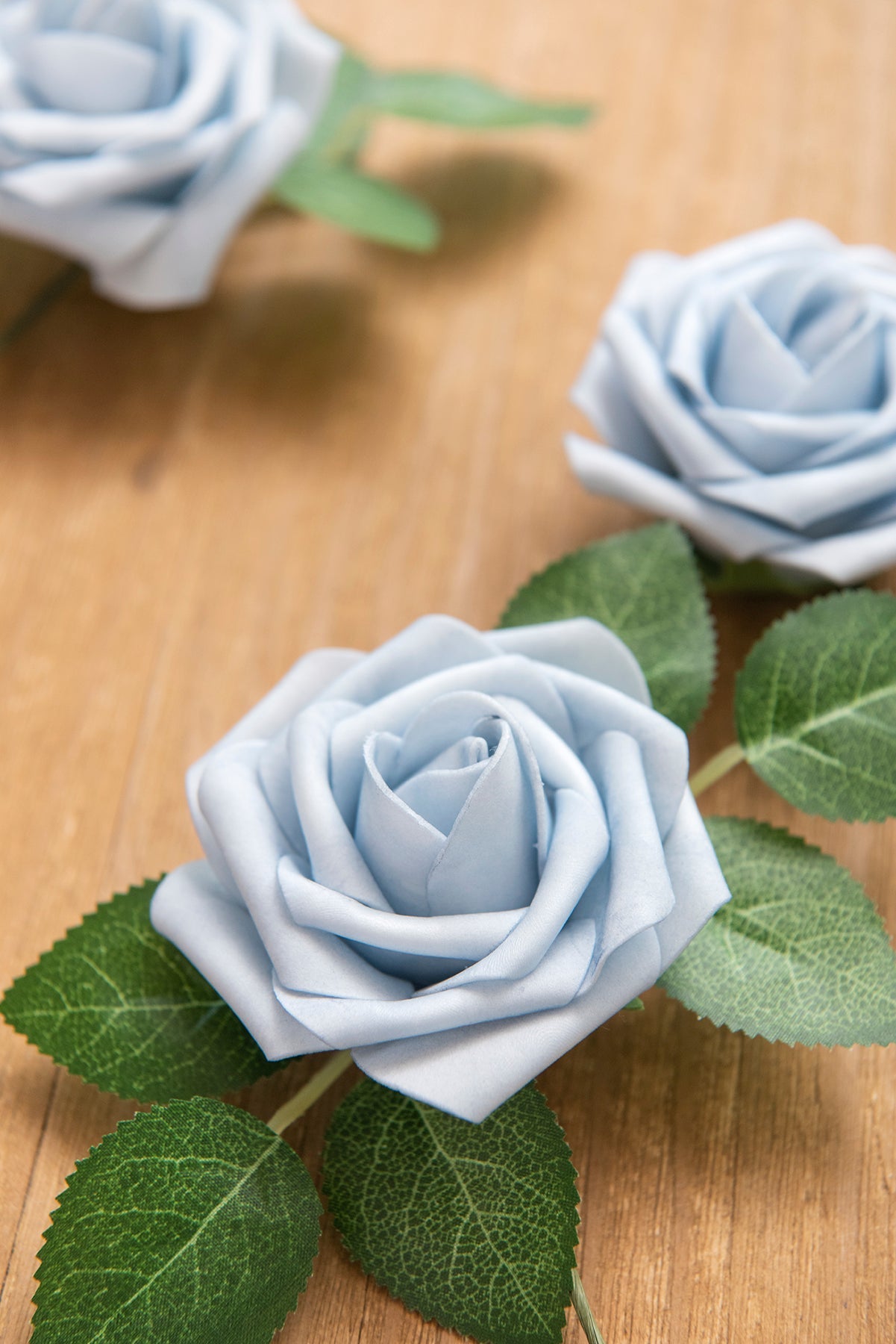 3" Foam Rose with Stem - 66 Colors