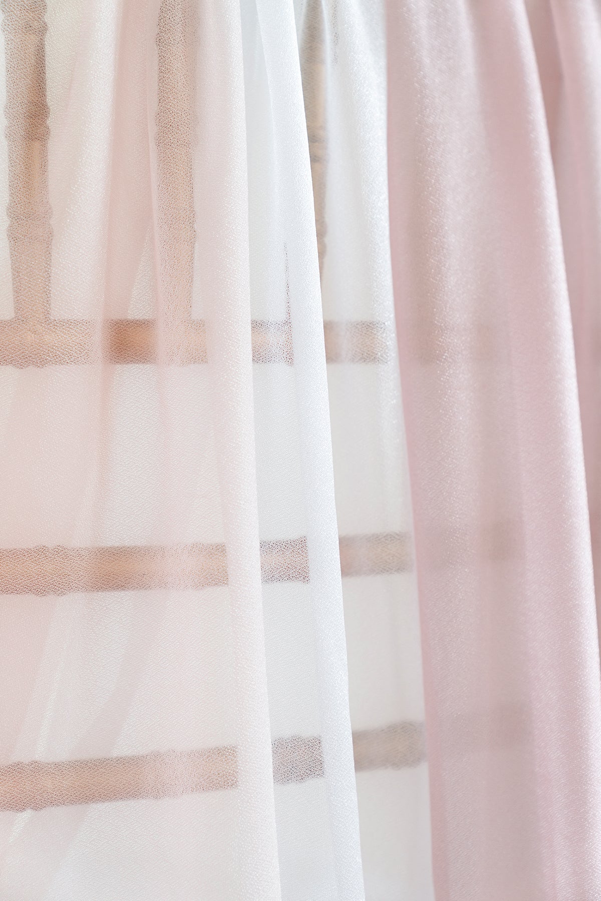 Sheer Wedding Arch Draping 30" w x 20ft  - Ombre Colors