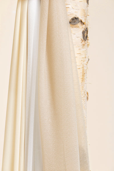 Sheer Wedding Arch Draping 30" w x 20ft  - Ombre Colors