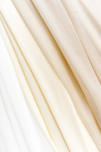 Sheer Wedding Arch Draping 30" w x 20ft  - Ombre Colors