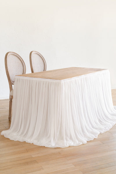 Table Skirt for Head Table/Sweetheart Table