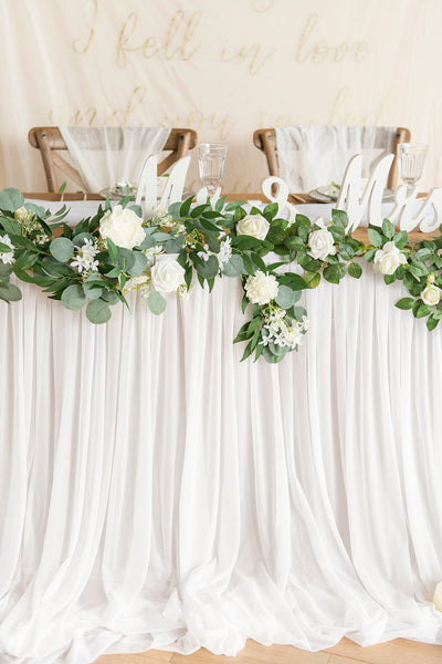Table Skirt for Head Table/Sweetheart Table