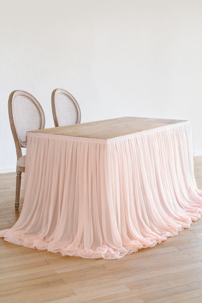 Table Skirt for Head Table/Sweetheart Table
