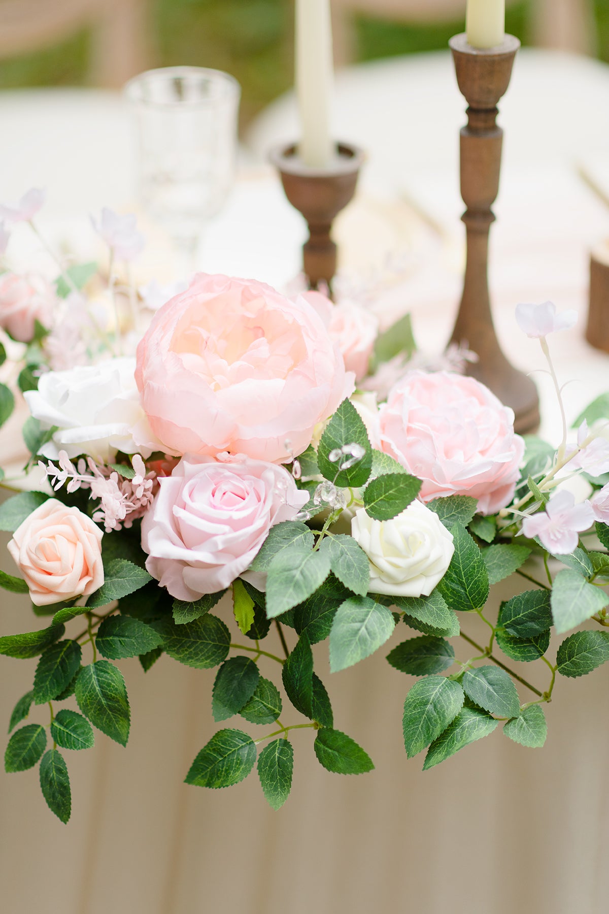 Head Table Floral Swags in Blush & Cream | Clearance