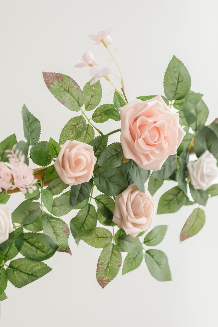 5ft Flower Garland - Blush