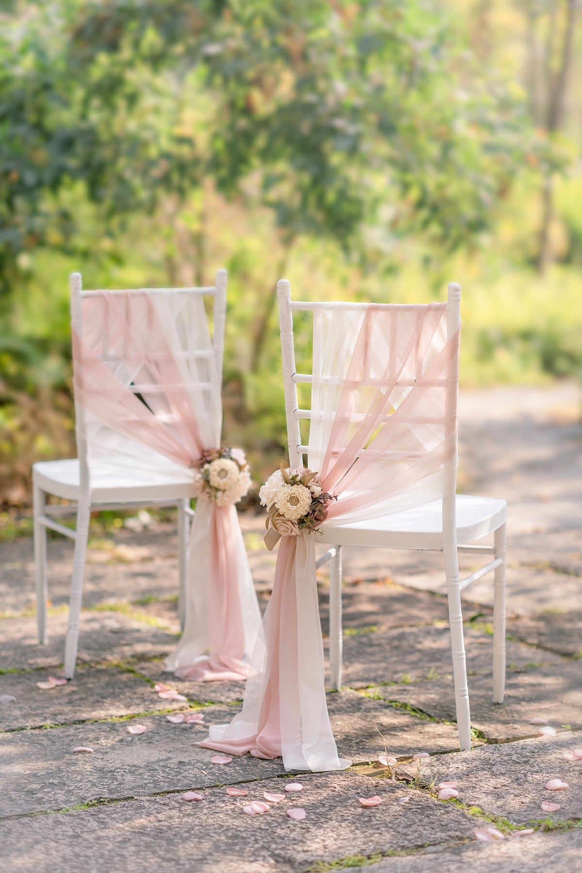 Aisle Draping Decor for Ceremony - 14 Colors