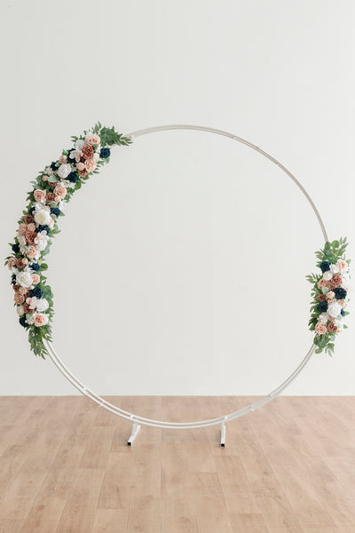 Round Arch Decor Set in Dusty Rose & Navy | Clearance