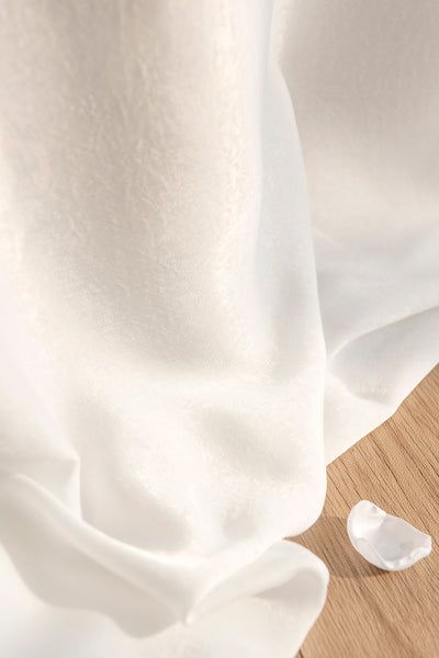 Table linens in White & Sage
