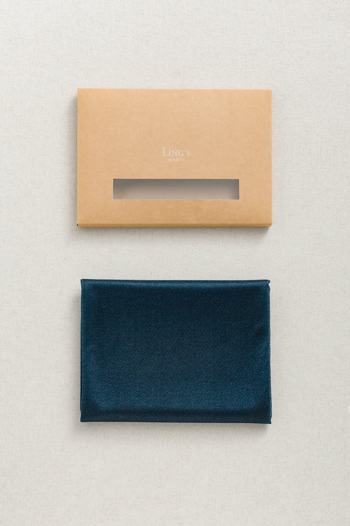 Table Linens in Dusty Rose & Navy