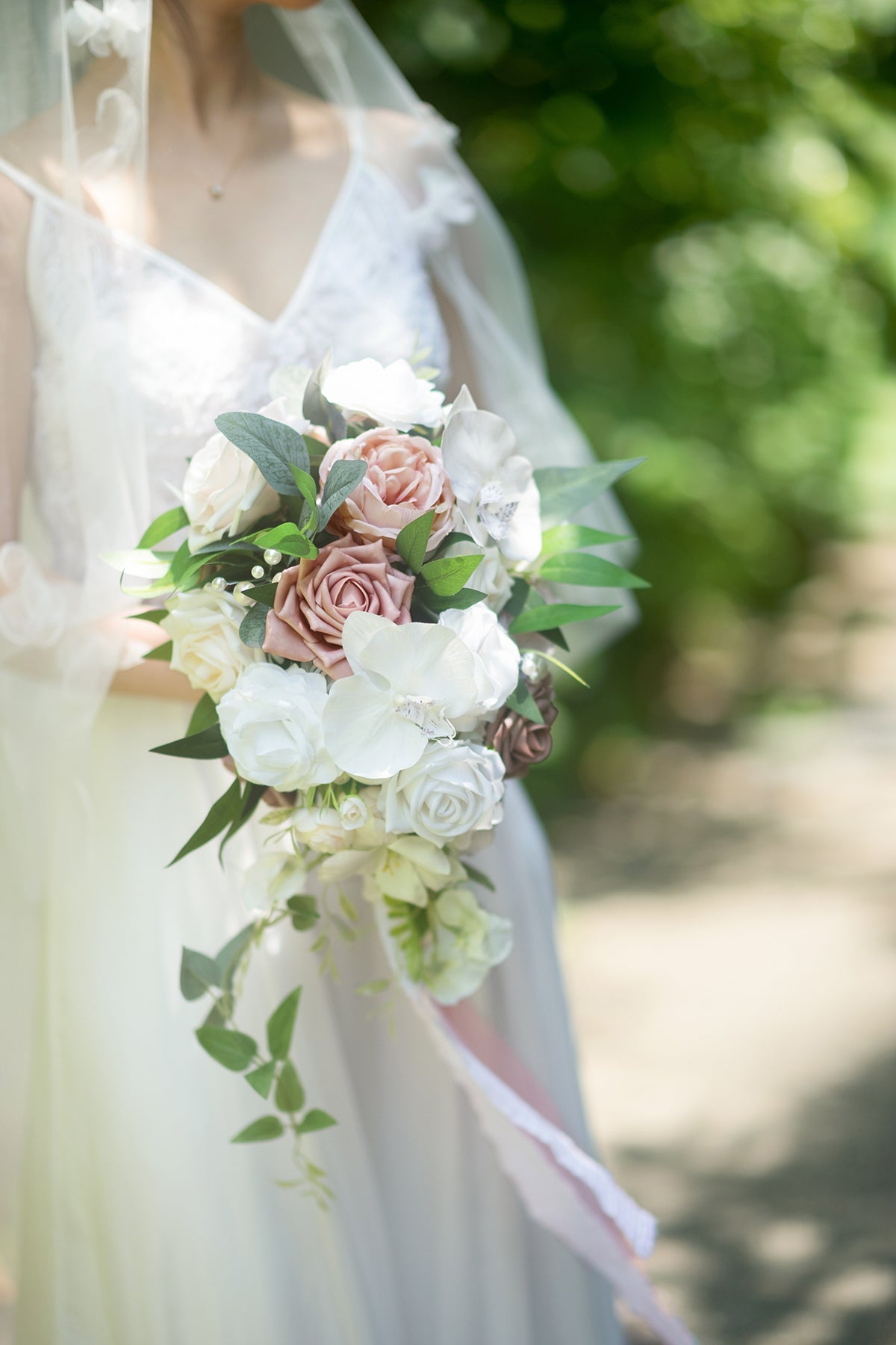 DIY Wedding Flower Packages in Dusty Rose & Cream