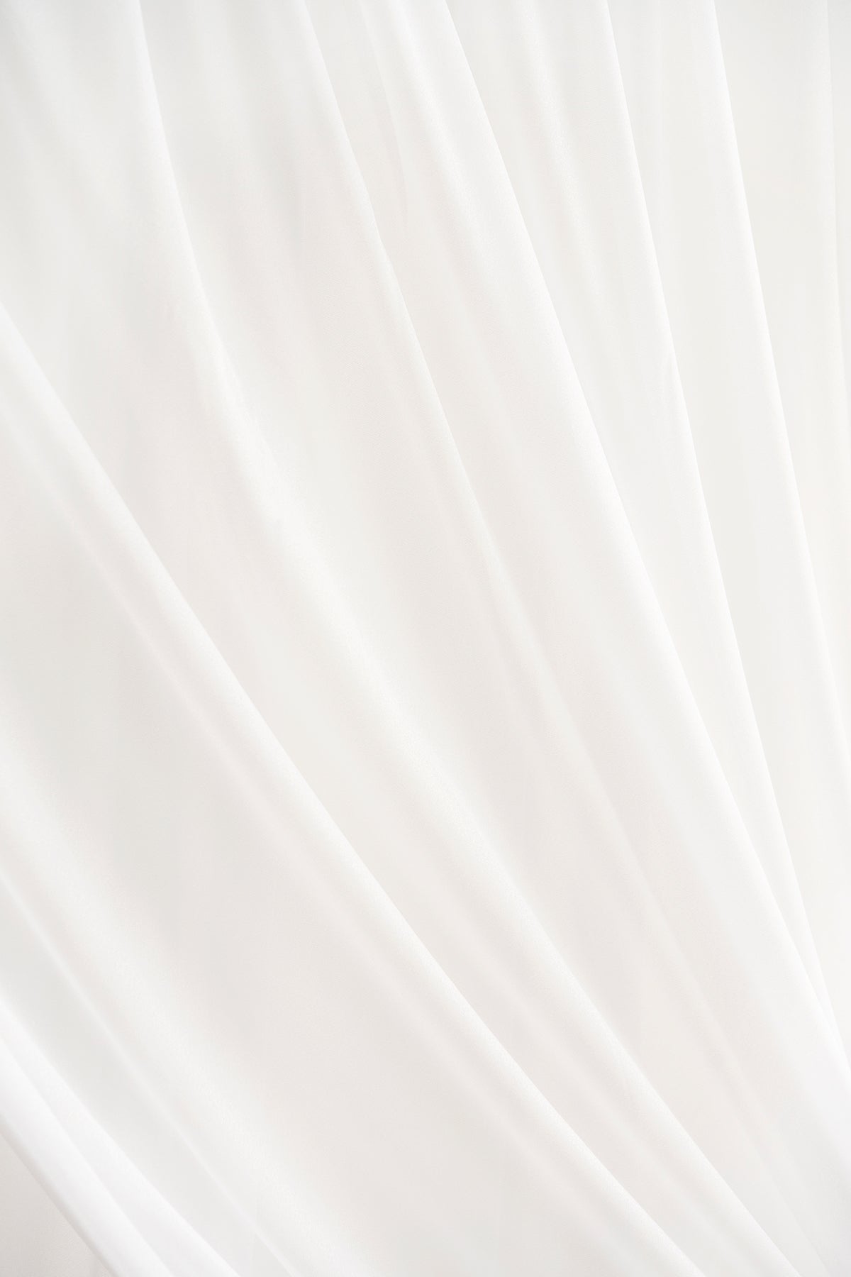 Wedding Backdrop Curtains in White & Sage