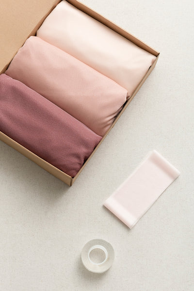 Wedding Arch Drapes in Dusty Rose ＆ Cream