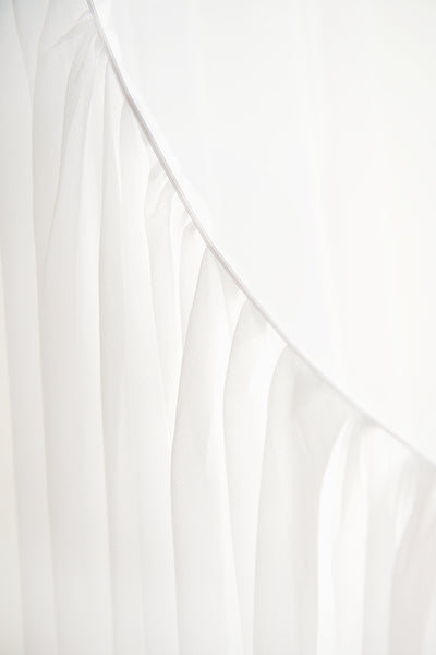 Wedding Arch Drapes in White & Beige