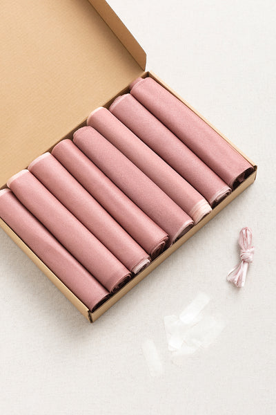Aisle & Chair Decor Set in Dusty Rose & Mauve