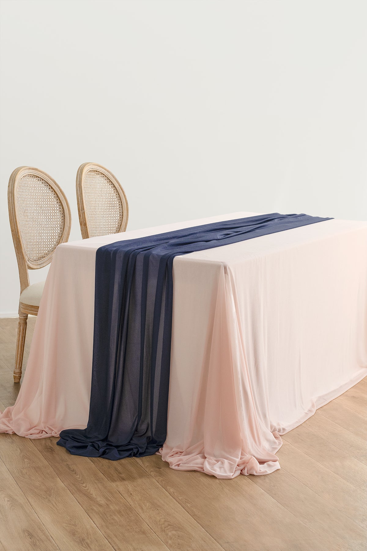 Tablecloth & Table Runner Set for Sweetheart/Head Table - 15 Colors