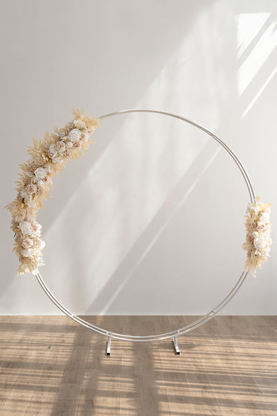 Flower Arrangements for Arch Decor in White & Beige | Clearance