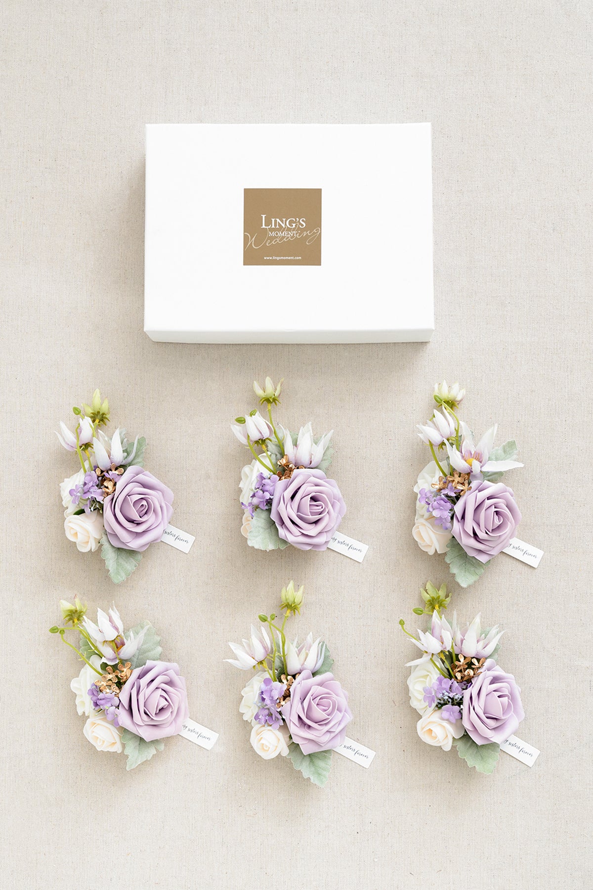 Purple on sale wrist corsage