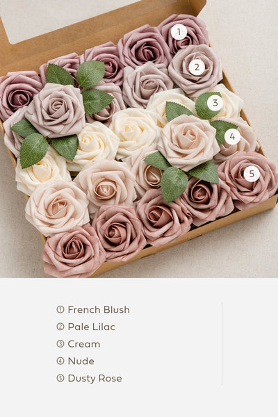 3" Foam Rose with Stem