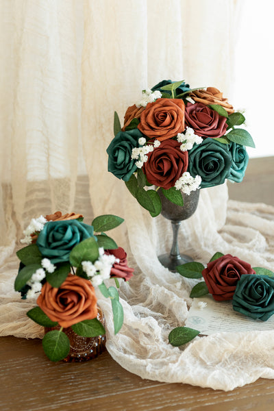 3" Foam Rose with Stem - 66 Colors