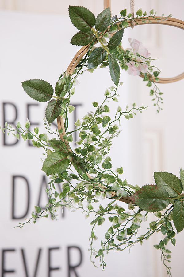 Greenery Wreath in White & Sage | Clearance