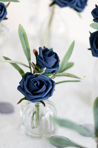 DIY Supporting Flower Boxes in Dark Teal & Marsala