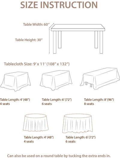 Table Linens in Emerald & Tawny Beige – Ling's Moment