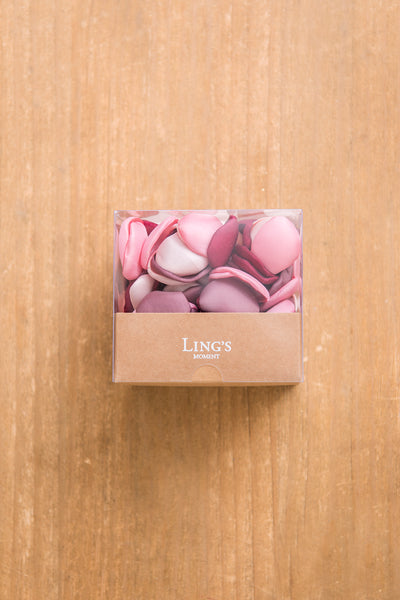 Silk Rose Petals in Blush & Pink